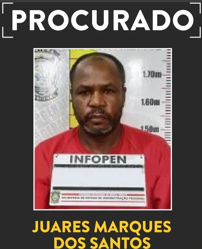 Foragido há quase um ano, 'Lázaro de Ermida' continua sendo procurado pela Polícia Militar 