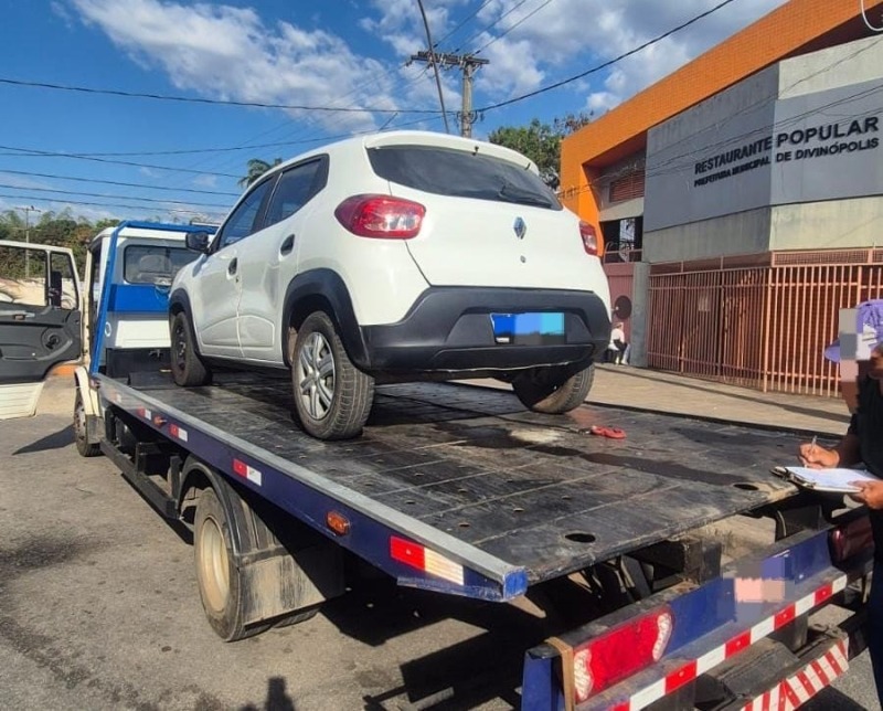 Veículo furtado é localizado em Divinópolis após rastreamento por câmeras de vigilância