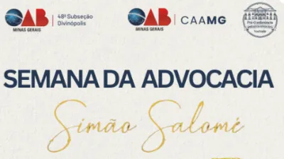 OAB Divinópolis realiza ‘Semana da Advocacia’ com palestras, troca de experiências e programação especial