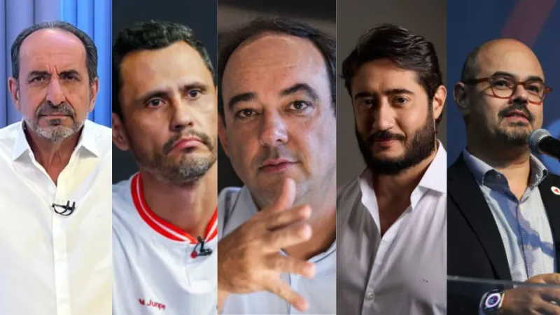 Primeiro debate ao governo de Minas expõe divergências sobre dívida, segurança e privatizações