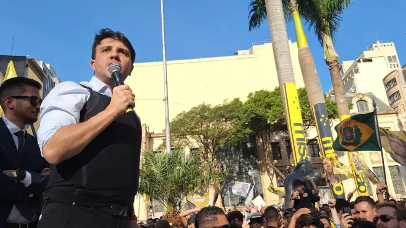 Renan Santos estará em Divinópolis para  ato de campanha presidencial neste sábado