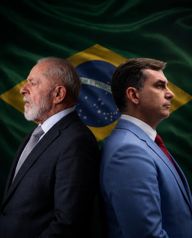 Disputa no mapa: preferência entre Flávio e Lula é marcada por equilíbrio; 15 a 12