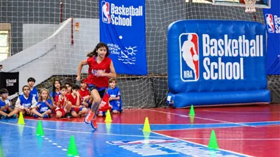 Estrela realiza avaliação de atletas do basquete com metodologia da NBA 