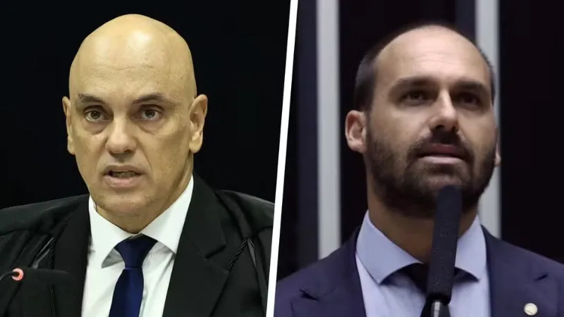 Moraes determina início da pena de Eduardo Bolsonaro e manda cancelar passaportes