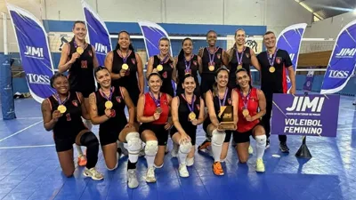 Unity Divinópolis conquista título invicto do Jimi 2026 no voleibol feminino adulto