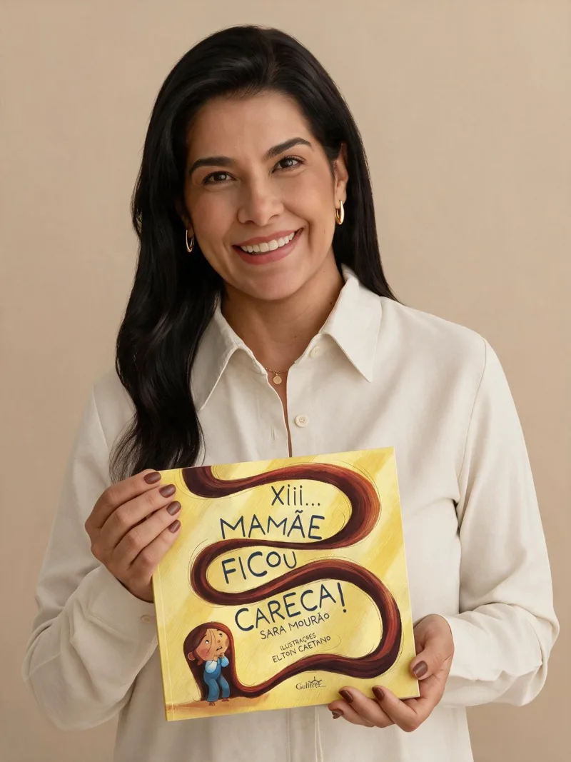 Livro infantil que aborda câncer e diálogo entre pais e filhos é lançado em Divinópolis