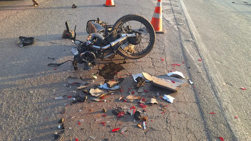 Motociclista fica gravemente ferido em acidente na MG-050, em Formiga