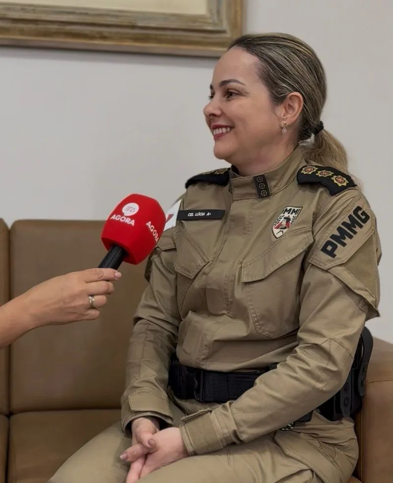 ‘Sonho de infância’: Lúcia Helena se torna a primeira mulher no comando da 7º RPM 