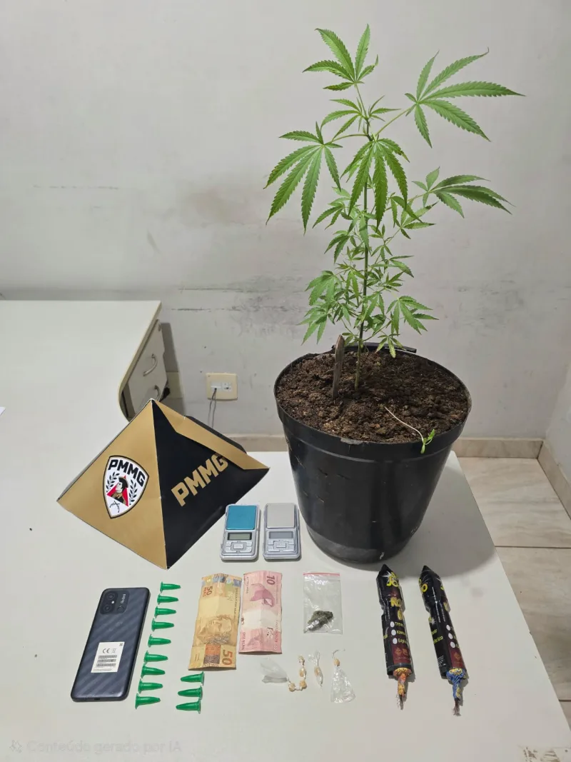 Homem é preso por tráfico de drogas em Moema
