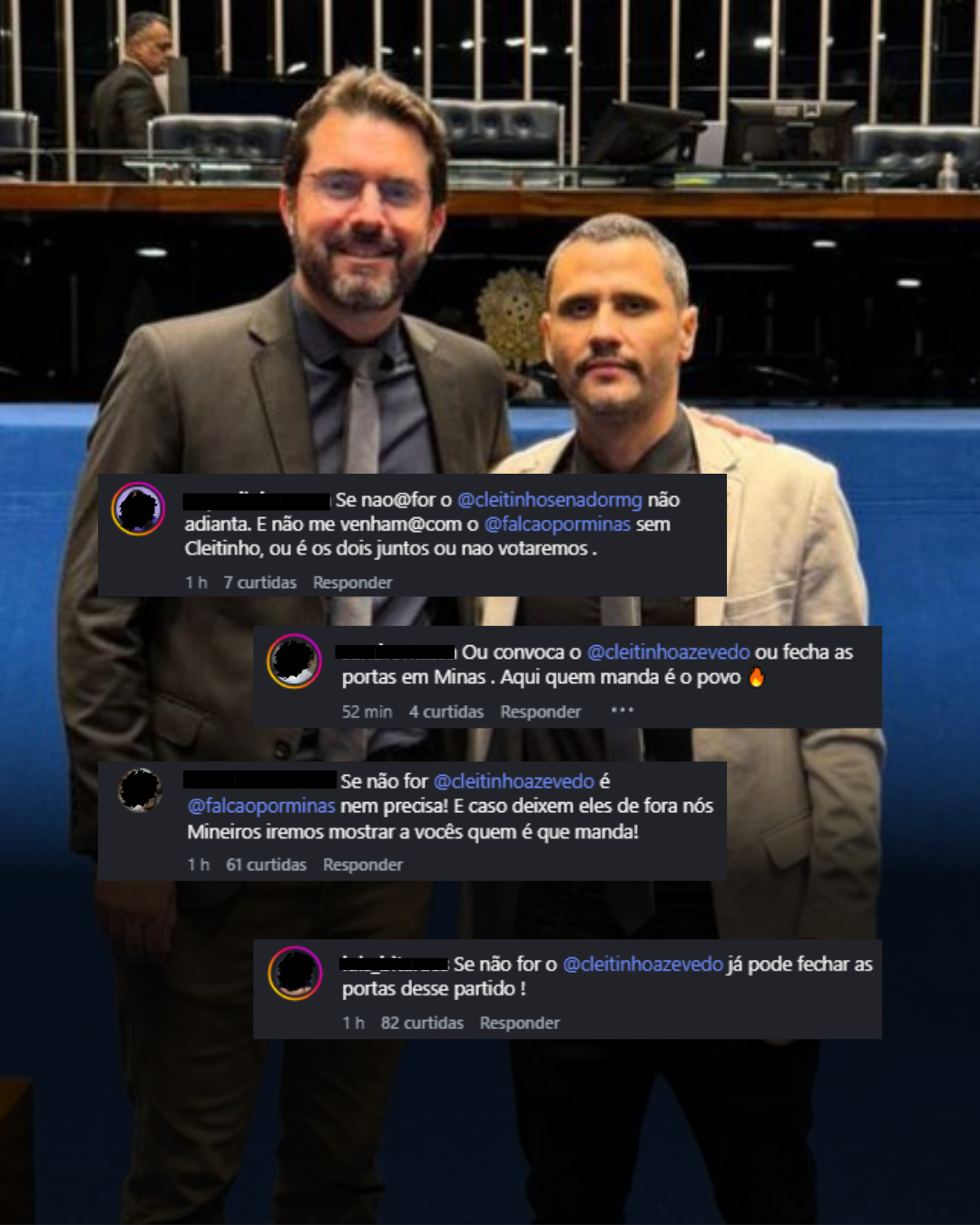 Republicanos posta nota afirmando que indicará nome para governador e comentários clamam por Cleitinho
