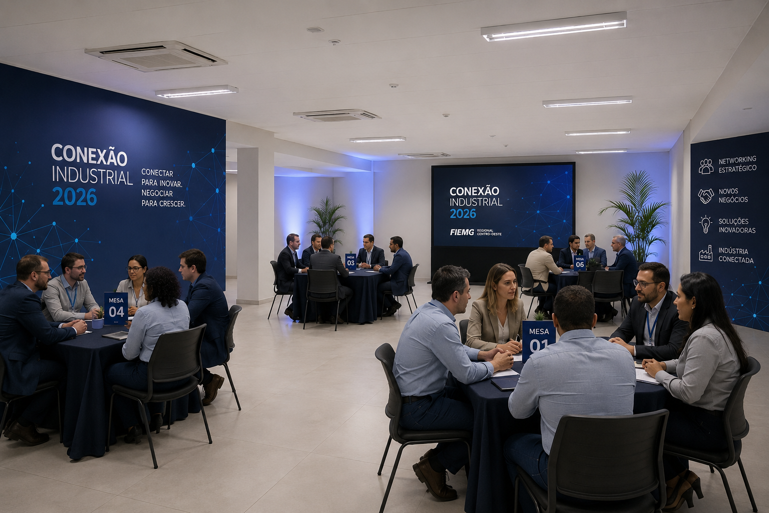 Conexão Industrial 2026 consolida Divinópolis como polo de negócios da indústria mineira