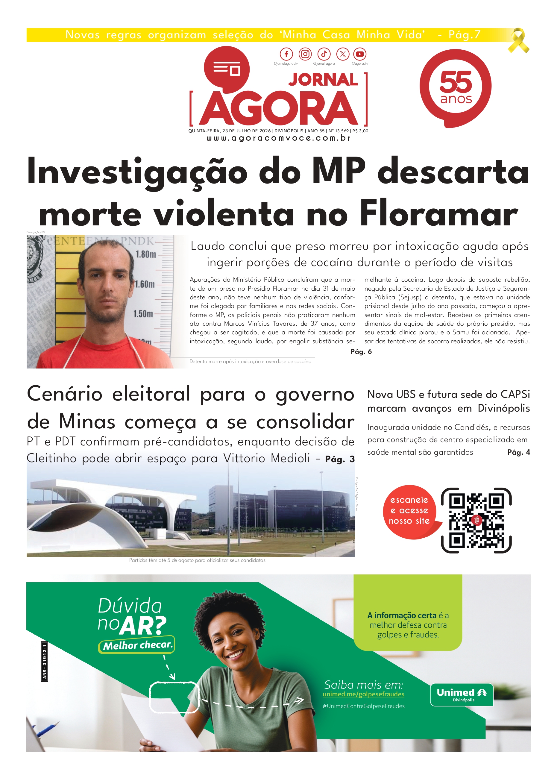 Capa — Jornal Impresso
